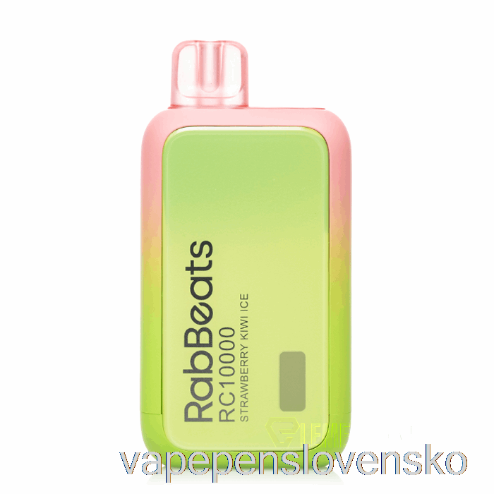 Rabbeats Rc10000 Jednorazovy Jahodovy Kiwi Ice Vape Slovensko